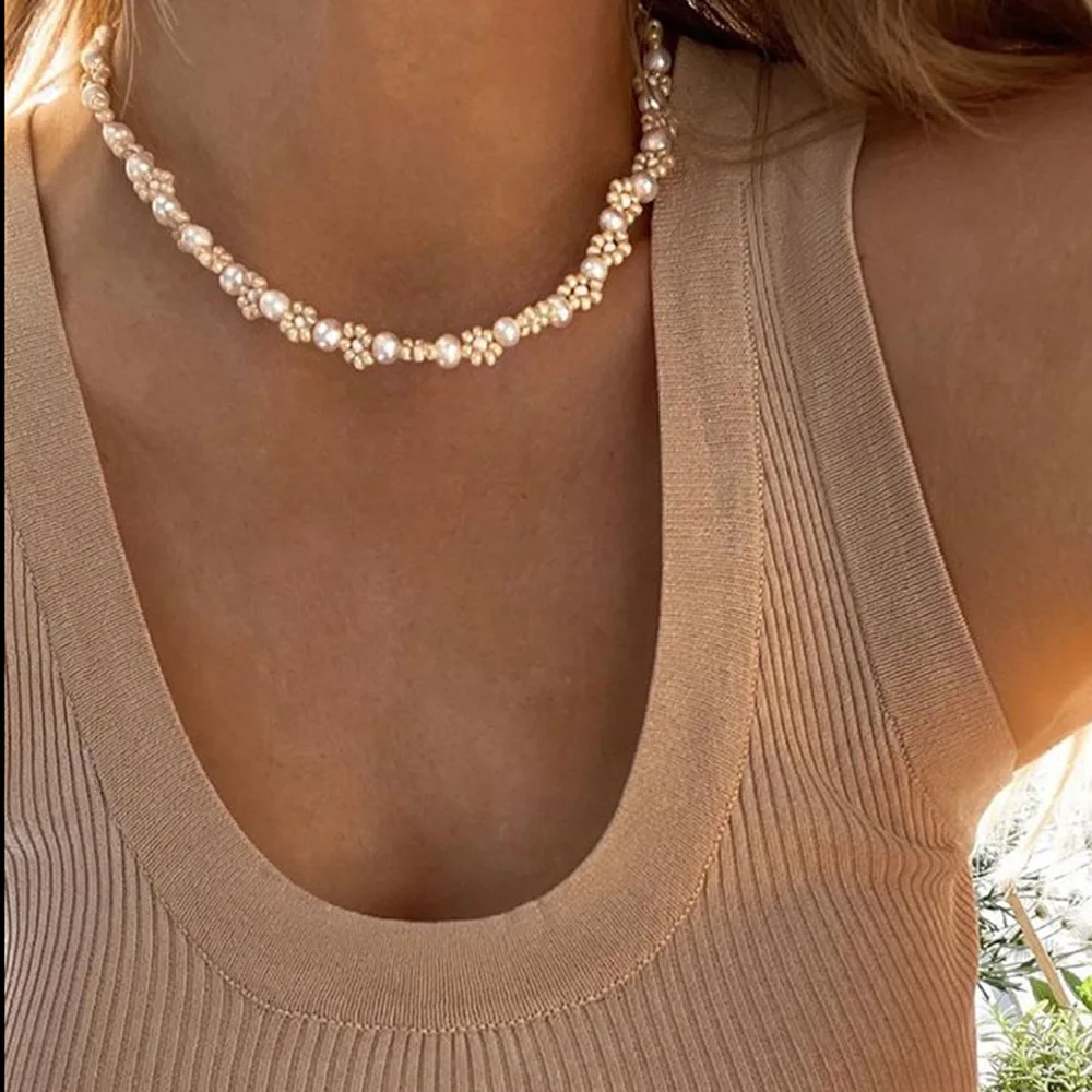 Colier de perle elegant